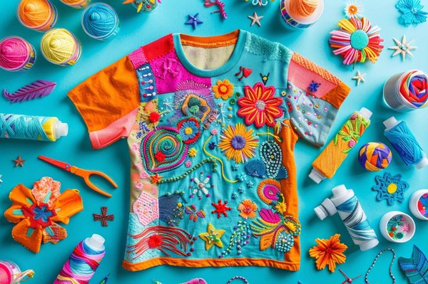 Welche sind die besten Techniken, um Kleidungsstücke ohne Nähen zu personalisieren?